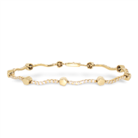 Armband Idee Preziose dal 1987 Dame in Gelbgold Zircone IP.BK18G/3 - IP.BK18G/3